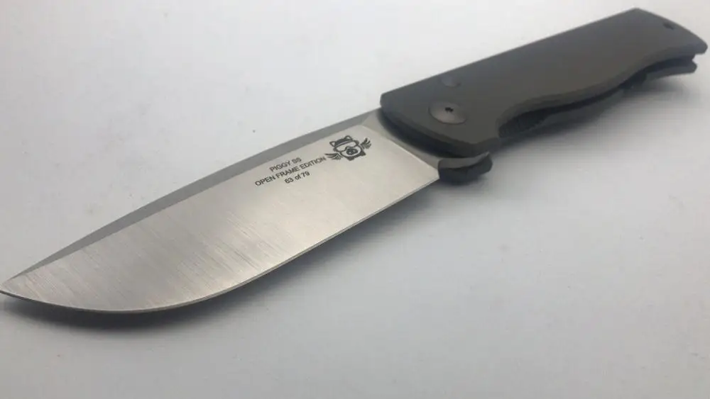 Атласный большой тактический нож для щенков от комаров, титановый складной нож M390 для кемпинга