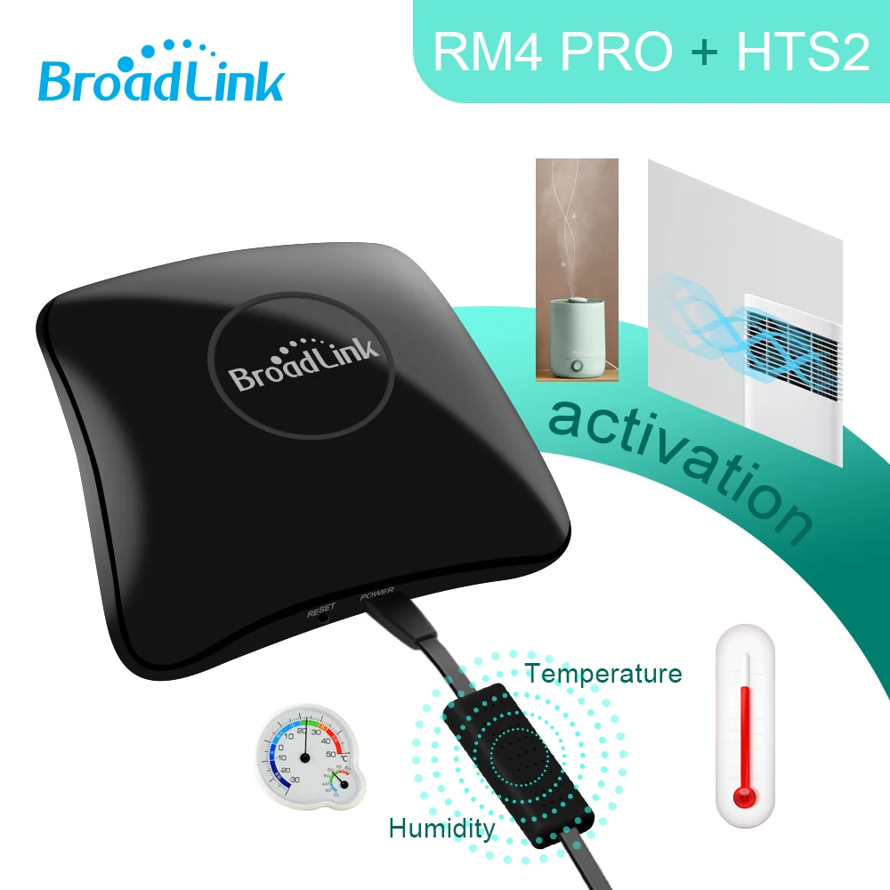 Broadlink RM4 Pro умный дом автоматизация WiFi IR RF интеллектуальный пульт дистанционного