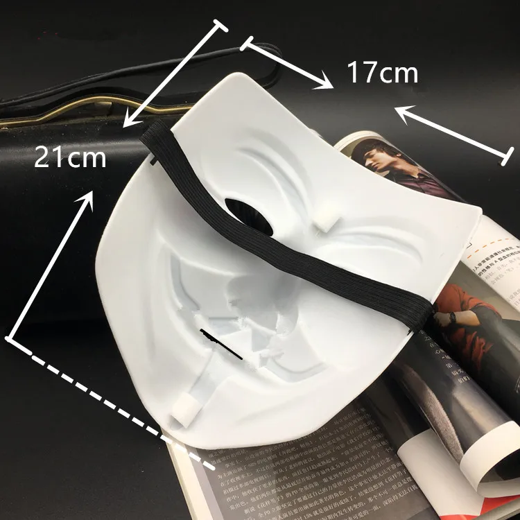 Маска на Хэллоуин Вендетта для взрослых мужчин, для лица, для всего лица, болтовня, маска на Хэллоуин, маскарадные Вечерние Маски на Хэллоуин