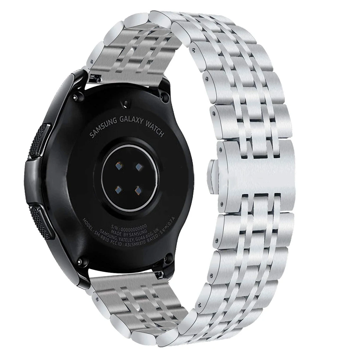 SOONHUA ремешок для часов из нержавеющей стали 4 цвета для samsung Galaxy Watch 42 мм 46 мм