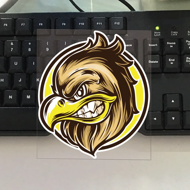 Наклейки на автомобиль и мотоцикл, 13x11,5 см