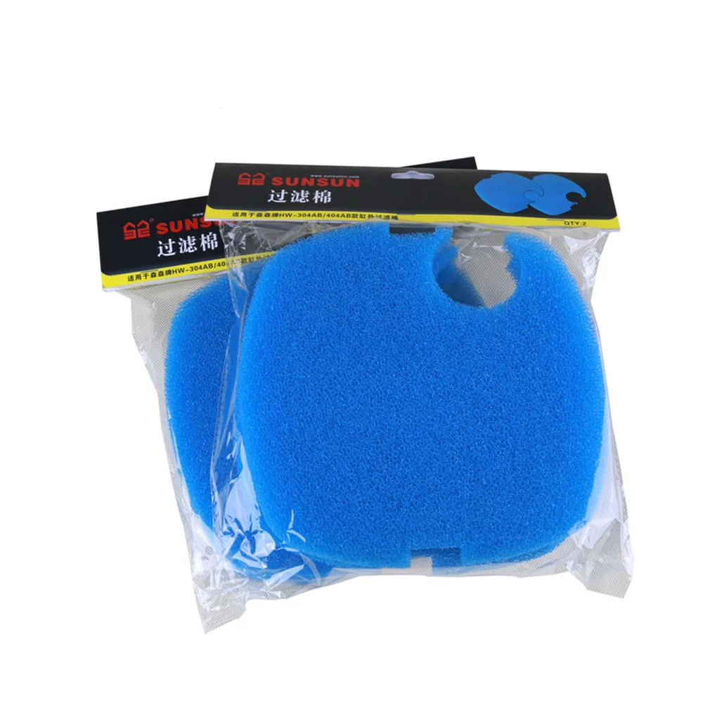 

NCFAQUA 4PCS/LOT Replacement Filter Sponge Poly Foam Floss Pads for SUNSUN HW-3000 Aquarium External Canister Filter Spare Parts