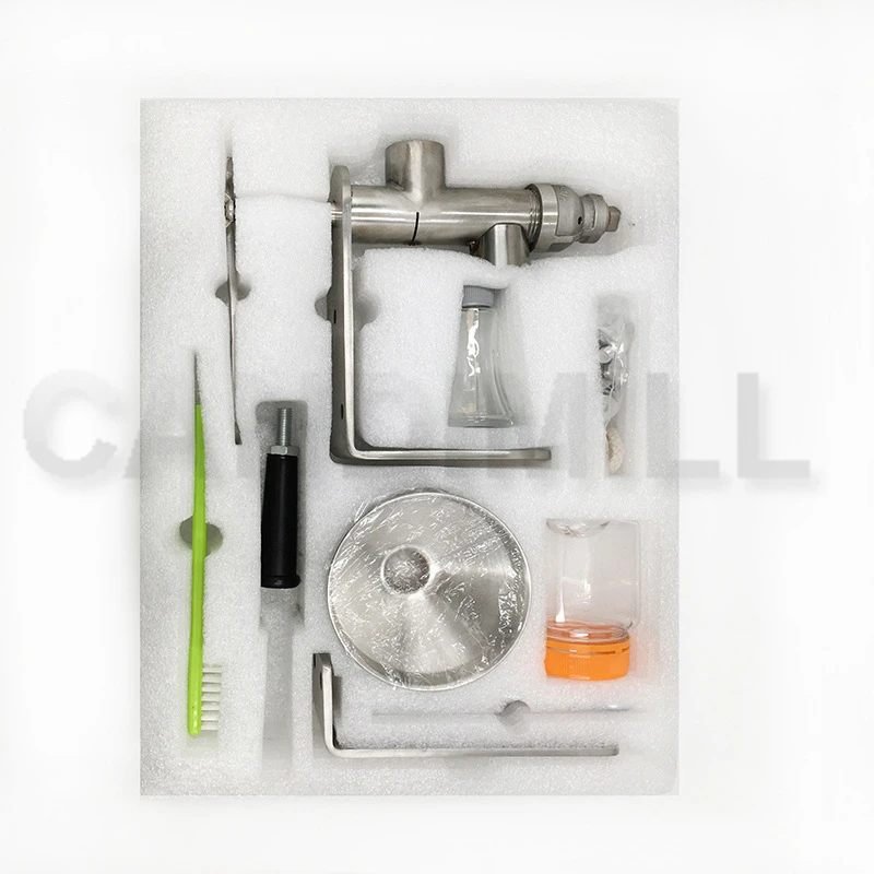 CANDIMILL Household Manual Small Oil Press Stainless Steel Oil Extractor Sesame Peanut Nuts Seeds Oil Presser 5