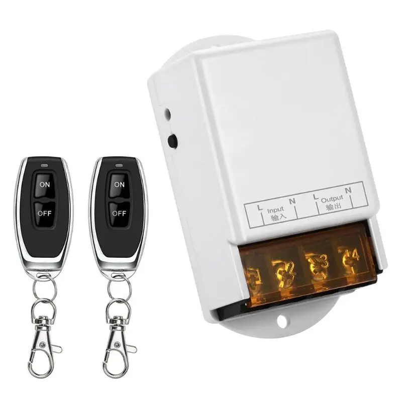 

Home Smart High Power Wireless Remote Control Switch Controller AC12V-72V Universal Wireless Remote Control Switch