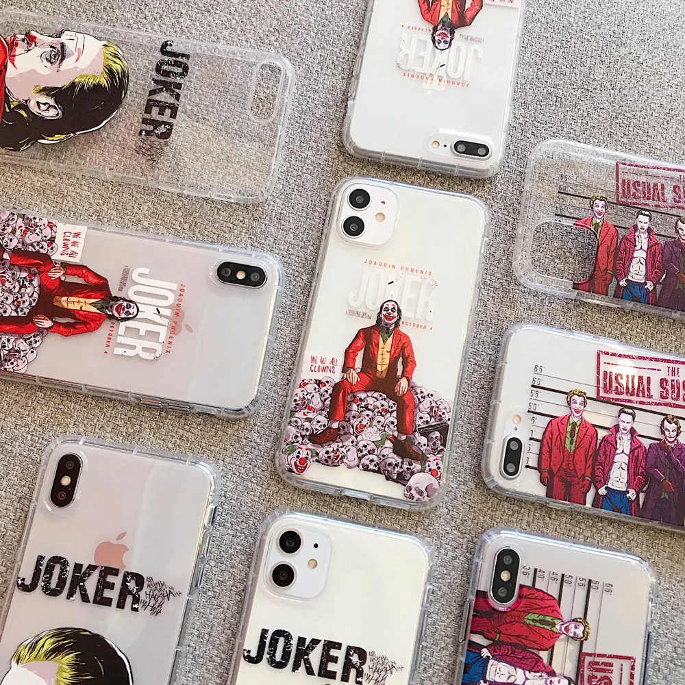 Классический чехол для телефона DC universe The Joker sin iPhone 7 8 6 s Plus 11 pro X Xs Max Xr Eric Border