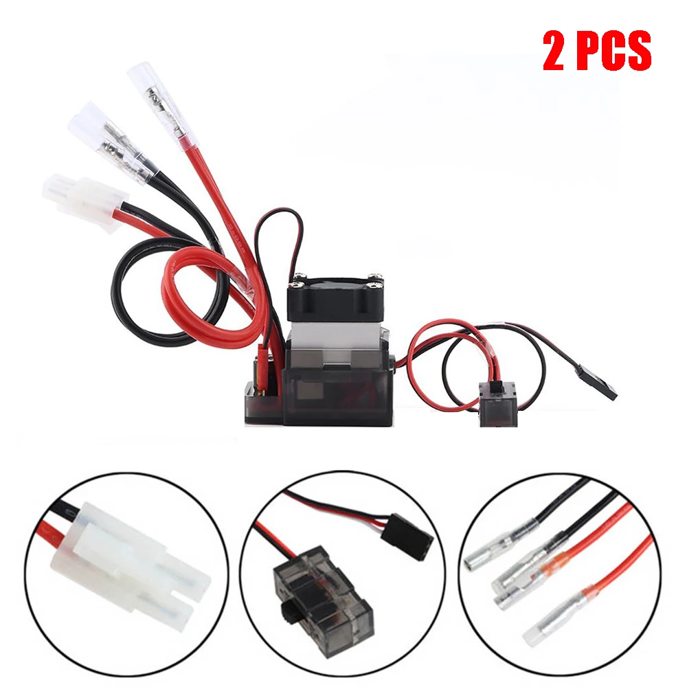 2pcs/lot Special price 7.2V-16V 320A High Voltage ESC Brushed Speed Controller RC Car Truck Buggy Boat | Игрушки и хобби