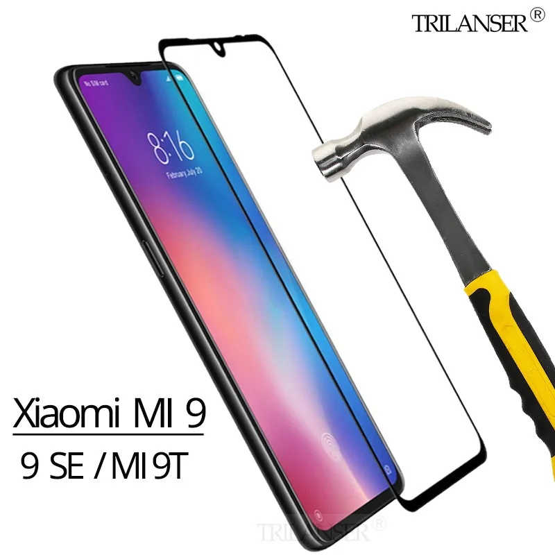 TRILANSER xiaomi mi 9 glass 9t защитное стекло T Xiaomi 9T Защитная пленка полное покрытие HD