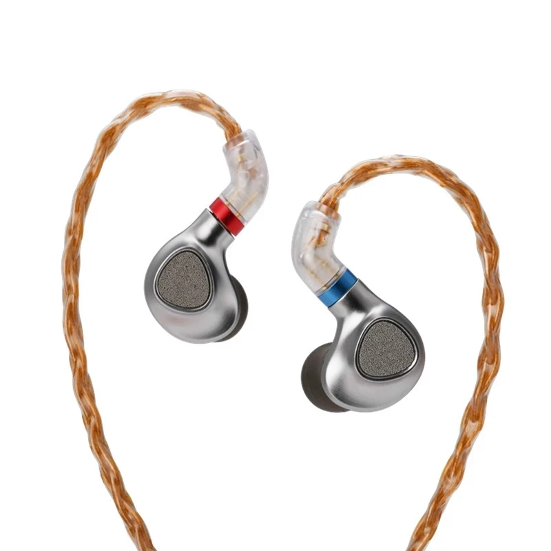 

Металлические наушники-вкладыши TINHiFi P2 2-го поколения, Hi-Fi гарнитура с монитором и 2-контактным сменным кабелем