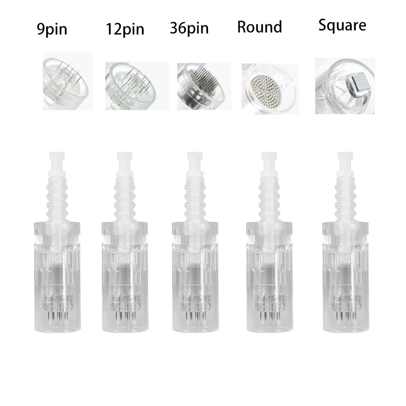 Dr. pen-agujas derma pen 9/12/36/42 nano, microagujas, bayoneta, Cartucho de tatuaje para mts beauty nano, derma pen