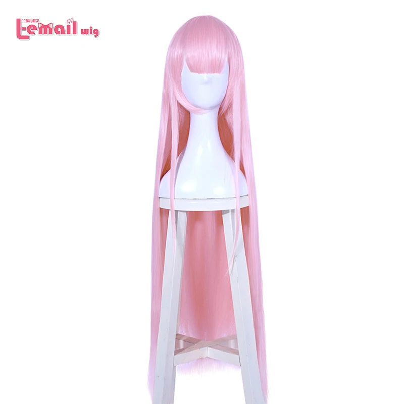 Парик для косплея любимый в франксе Zero Two Cosplay 02 парик Длинный розовый прямой