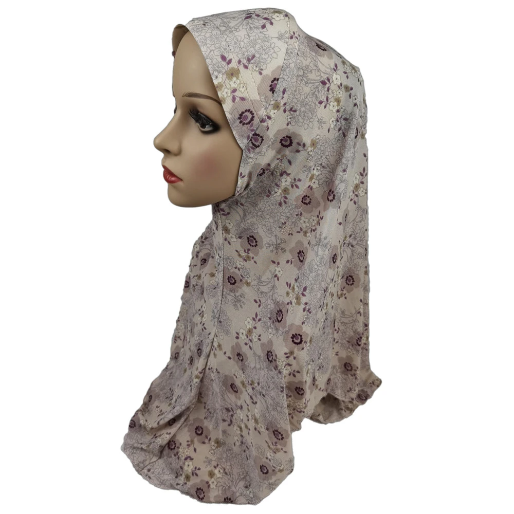 Muslimische Frauen Ein Stück Hijab Hut Islamischen Amira Kopftuch Kopf Wrap Schal Hals Abdeckungen Turban Arabischen Bandanas Zubehör Mode – Detail 3