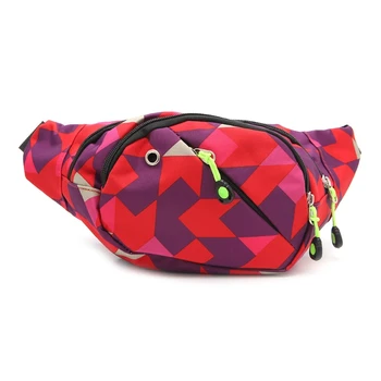 

Fashion Men Running Gym Bum Waist Packs Bag Travel Camping Sport Chest Zip Pouch bag