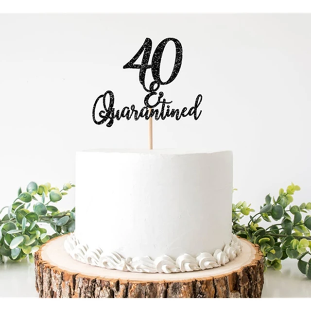 Custom Birthday Cake Topper 40th Birthday Cake Topper 40th 