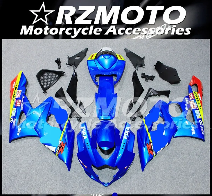 ABS мотоцикл обтекатель комплект для SUZUKI GSXR1000 K5 2005-06 год кузов литья под давлением Магазин № 1049