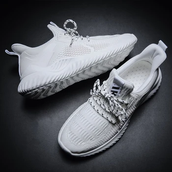 

Mesh Men Shoes Breathable Branded Sneakers Shoes For Men 2020 Zapatillas Hombre High Quality White Casual Shoes Man Dropshipping