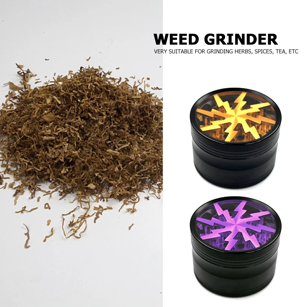 Tobacco Crusher Smoking Accessories Herbs Coffee Grinding Machine Super Sharp Teeth Grinder for Home Gift | Дом и сад