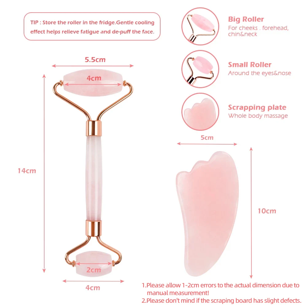 Rose Quartz rolka jadeitowa masażer wyszczuplający twarz Lifting naturalny Jade kamień przyrząd rolujący do masażu twarzy pielęgnacja skóry zestaw kosmetyków Box 6 Rose Quartz rolka jadeitowa masażer wyszczuplający twarz Lifting naturalny Jade kamień przyrząd rolujący do masażu twarzy pielęgnacja skóry zestaw kosmetyków Box 6