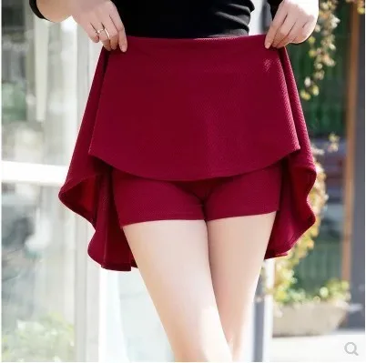 

Autumn And Winter Pleated Women's High Waist Skirt Short Skirt Base Skirt Mid-length Dancing Versatile A- line Skirt Full Skirt