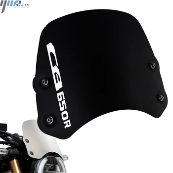 

Motorcycle Accessories Aluminum Kit Deflector Windshield Windscreen For HONDA CB650R CB 650 R CB650 R Neo Sports Cafe 2019 2020