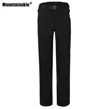 

Mountainskin Men's Softshell Hiking Pants Outdoor Sports Autumn Winter Pant Climbing Camping Trekking Spring Male Trousers VA497