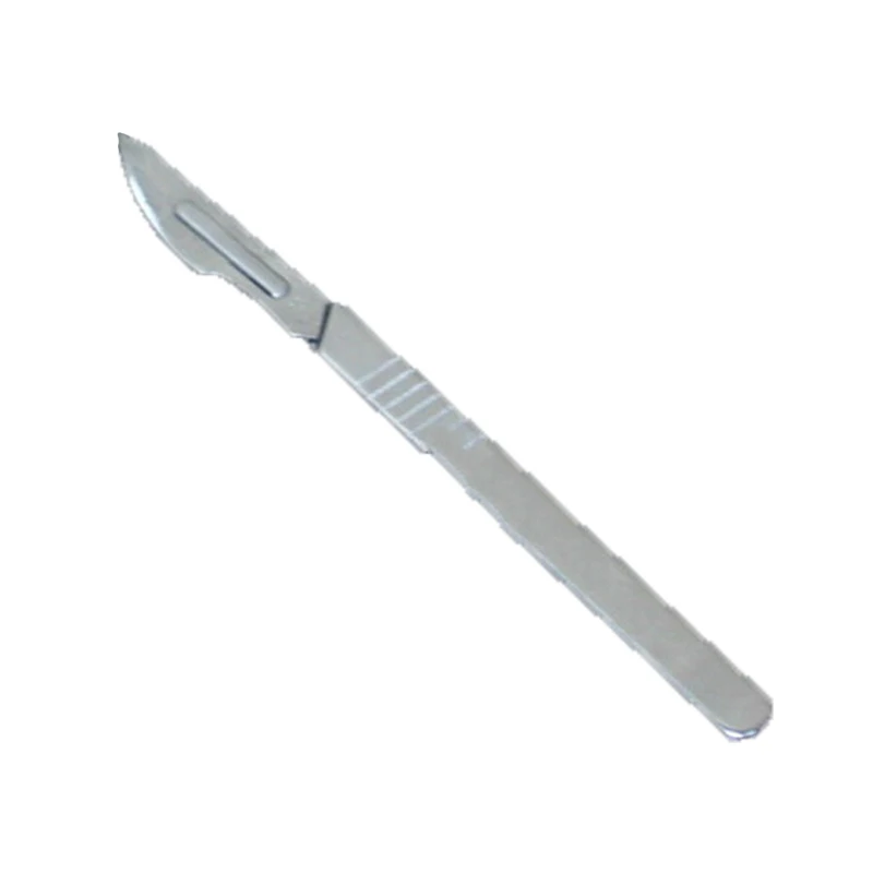 23 Handle and Blades 10 шт. 11 ручка 23 ручка карбоновый стальной скальпель хирургические лезвия+ 1 шт. ручка скальпель Режущий инструмент для домашнего творчества PCB ремонт животных хирургический - Цвет: 23 Handle and Blades