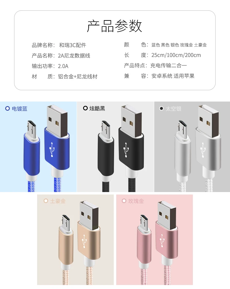 Micro Usb кабель для android-устройств Быстрая зарядка USB кабели зарядная станция синхронизации данных кабель мобильного телефона для samsung A7 S7 для Xiaomi