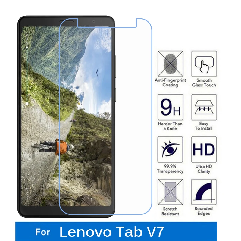 Lenovo Tab V7 стекло 6," Передняя ЖК Взрывозащищенная пленка из закаленного стекла для lenovo Tab V7 Защитная пленка для экрана pelicula de vidro> <