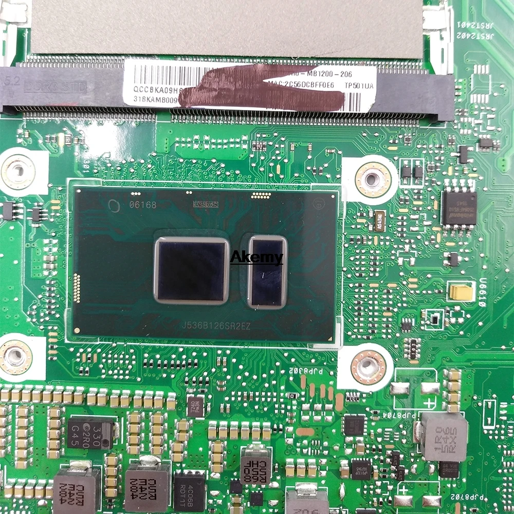  New Akemy TP501UAK Motherboard FOR ASUS TP501U TP501UA TP501UQ TP501UAM TP501UJ Laptop Mainboard 4G