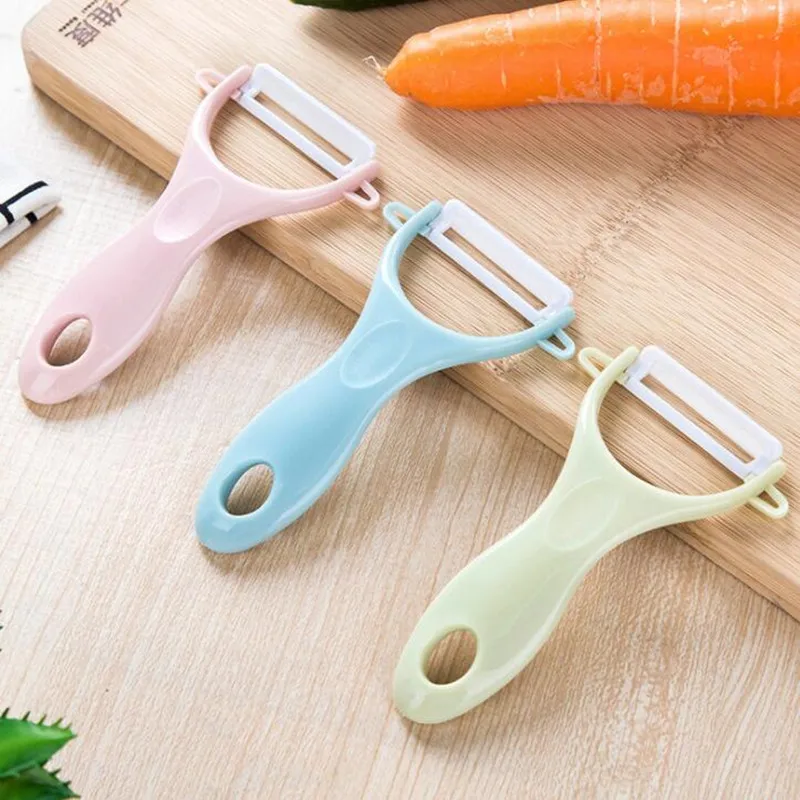 

Household Multi-function Vegetable Peeler Apple Scraping Fruit Paring Ceramic Zesters Carrot Potato Peeler Kitchen Gadget Tools