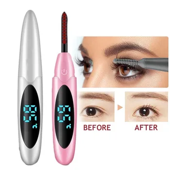 

Eyelash Curler Electric Heated USB Charge Makeup Eyelashes Curling Long Lasting Natural Quick Eye Lash Curler Lady Beauty Tools