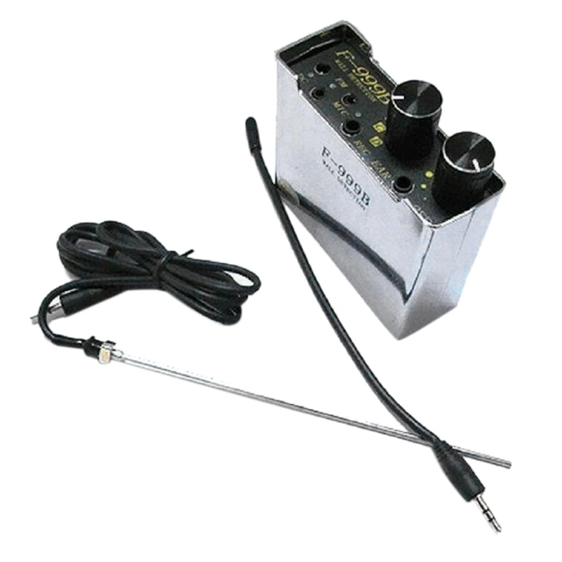 DIY F999B SUPER Strength Wall Microphone Voice Listen Detecotor for Engineer Water Leakage Oil Leaking Hearing(EU Plug) | Электроника