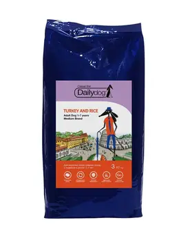 

Casual dog adult medium turkey and rice for dogs Ms. Breeds Turkey/Rice-3 kg x 1 pc