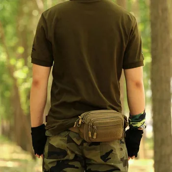 

New Military Men Waist Bags Nylon Waterproof Waist Bag Men Fanny Waist Pack Camouflage Travel Bicycle Equipment Tools Accesorios