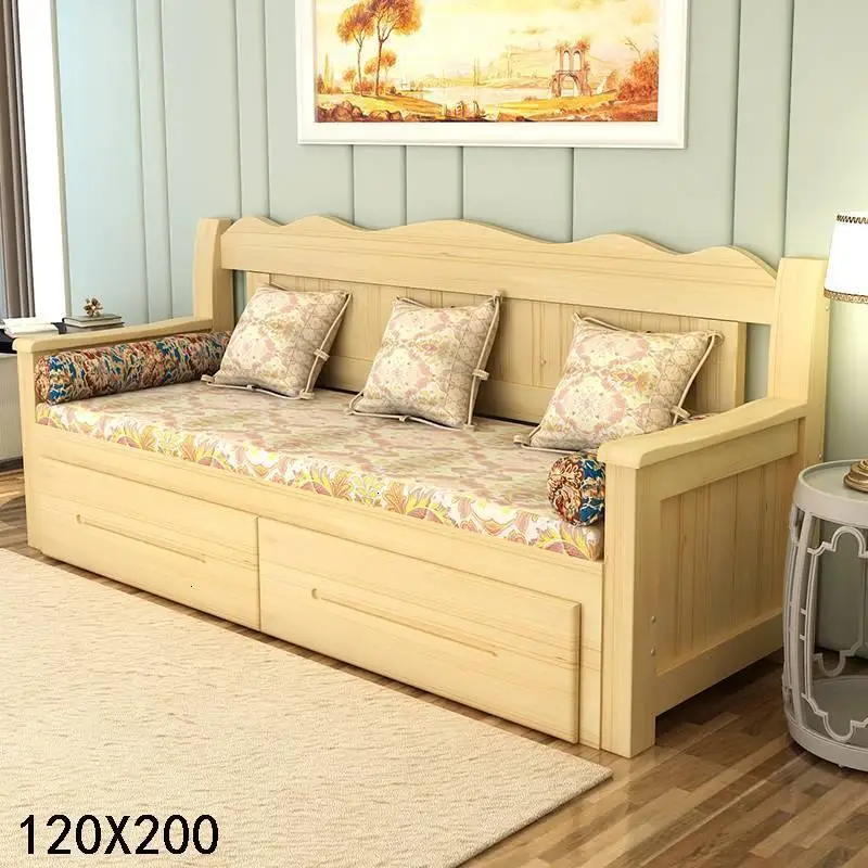 Мобили Cama Plegable Puff Asiento Futon Copridivano Sillon Деревянный Ретро Набор для гостиной мебель мобиля Mueble диван-кровать - Цвет: Number 7