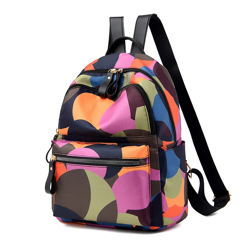 Waterproof Oxford Women Polyester Bookbag Solid Bts Backpack Softback Designer Backpacks High Quality Black | Багаж и сумки