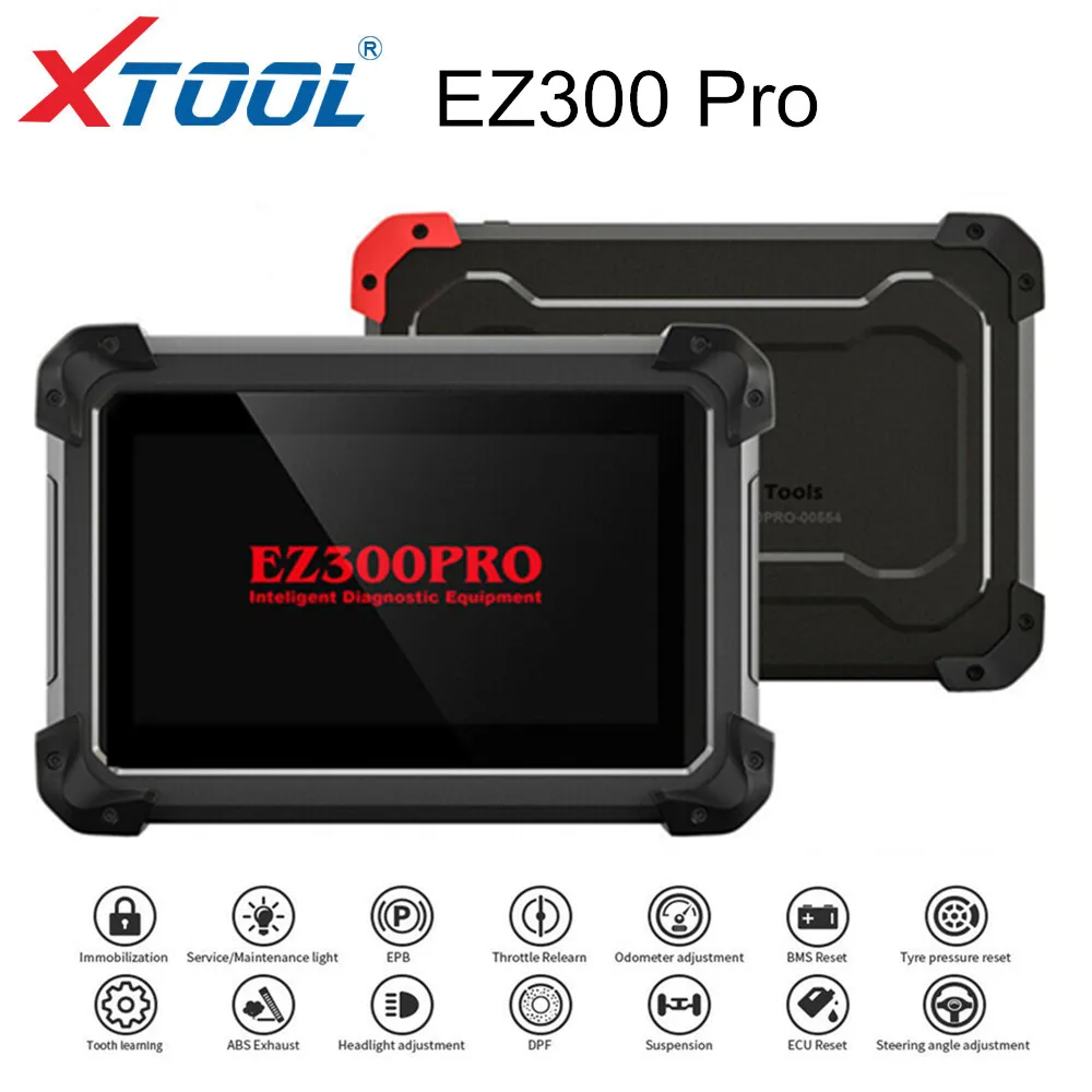 XTOOL EZ300 Pro с 5 систем Диагностика двигателя инструмент АБС/СРС/коробка передач и