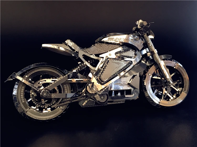 Модель 3D металлическая головоломка Vengeance коллекция мотоциклов головоломка 1:16 L DIY 3D лазерная резка модель головоломка для взрослых украшение дома