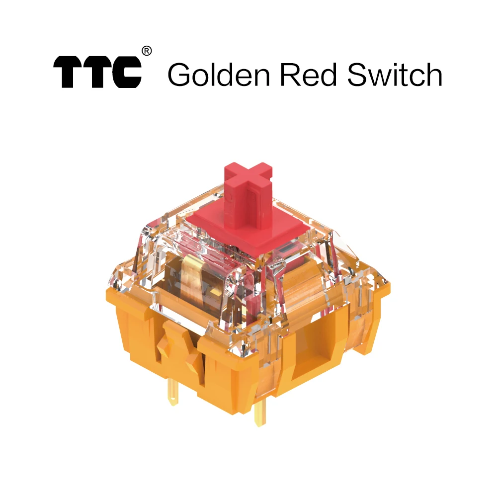 TTC Gold Red Keyswitch Pro 92ヶ