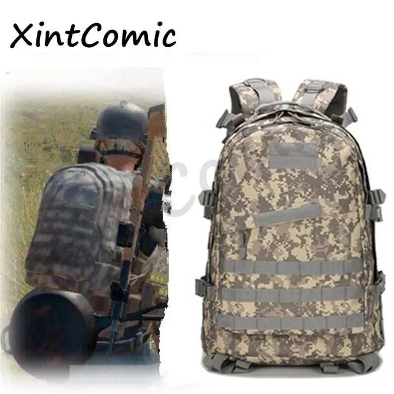 Game PUBG PLAYERUNKNOWNS BATTLEGROUNDS Backpack Specia Force Knapsack Free Nagic Stickers Cosplay p