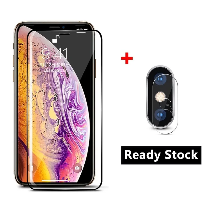 Стекло для iPhone X XR 6 6S 7 8 Plus XS 11 Pro Max закаленное стекло полное покрытие защита экрана