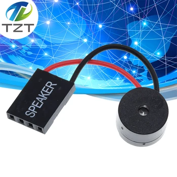 

TZT Mini Plug Speaker For PC Interanal BIOS Computer motherboard speaker Mini Onboard Case Buzzer Board Beep Alarm speaker kit