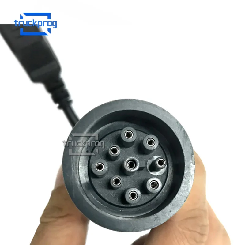 9 Pin грузовик диагностический кабель для 88890302 vocom интерфейс для mack Heavy Duty диагностический инструмент Северная Америка соединительный кабель
