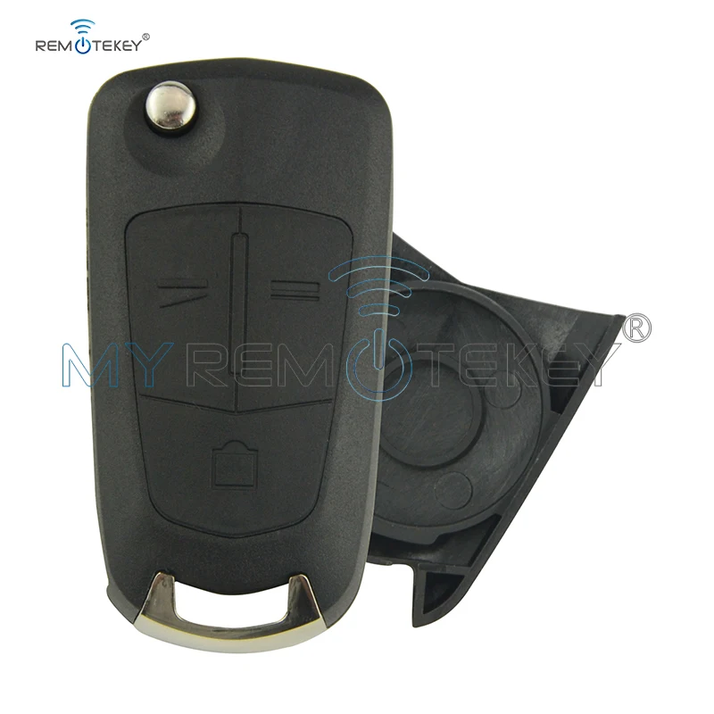 Чехол для автомобильного ключа Remtekey чехол с 3 кнопками Vauxhall Opel Corsa Astra H Zafira B Vectra