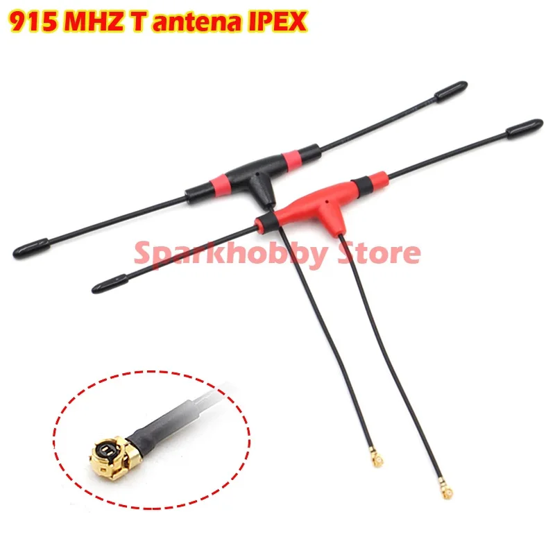 915Mhz T Antenna Connettore Ipex Ufl Fpv Antenna Per Tbs Crossfire Nano Ricevitore Rc Drone Fpv Racing Multi Rotore Di Alta Qualità