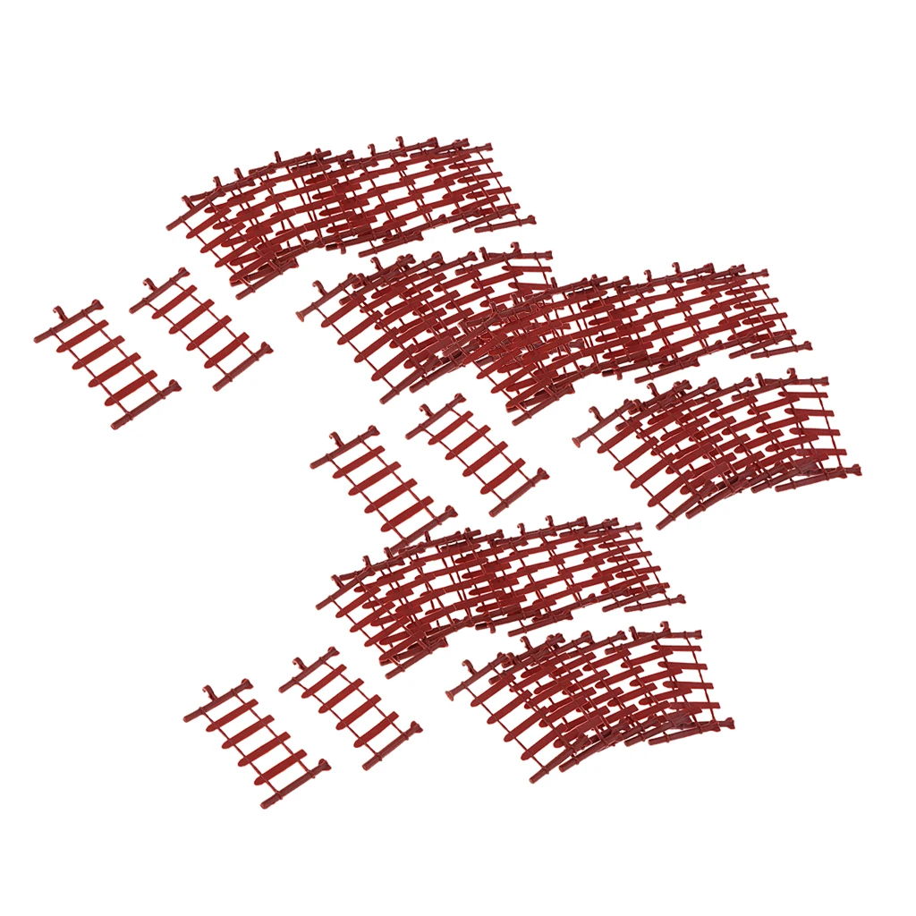 60x Fence Model Kit For War Game Sand Table Scenery DIY Building Accessories