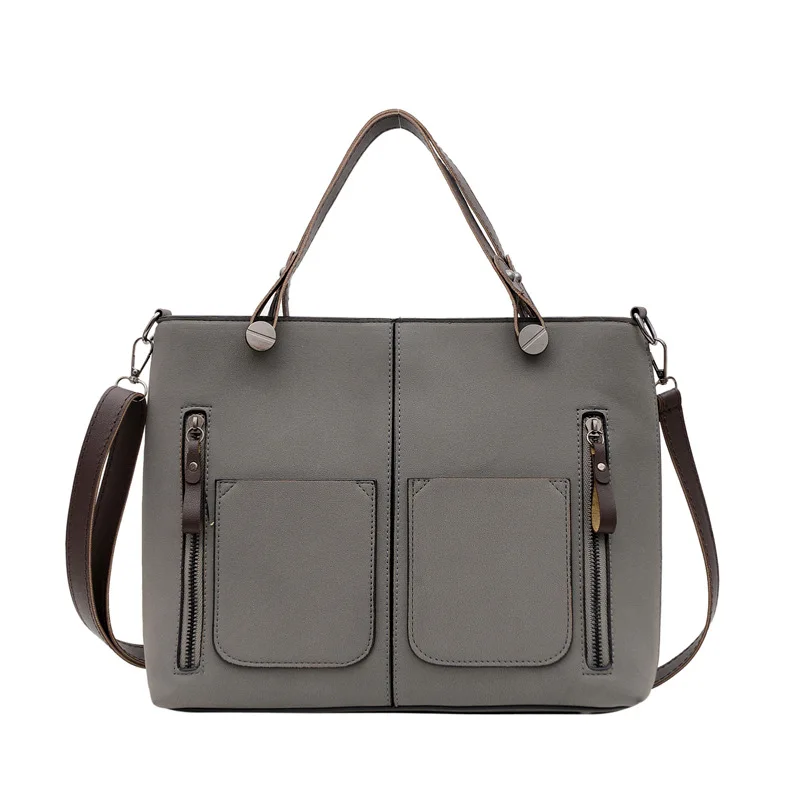 Large Capacity Women Messenger Bags Retro Ladies Bag Leather Handbag Hot Selling Designer Luxury Totes Women Bag Large Brand Bag