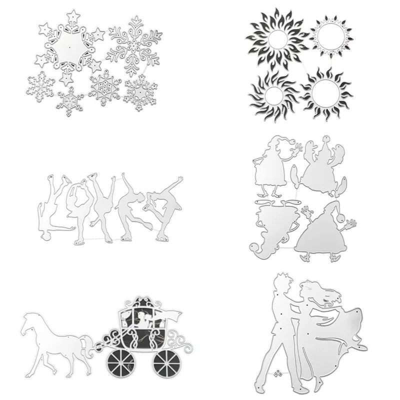 

Metal Cutting Dies Stencil DIY Scrapbooking Album Stamp Paper Card Embossing Craft Decor
