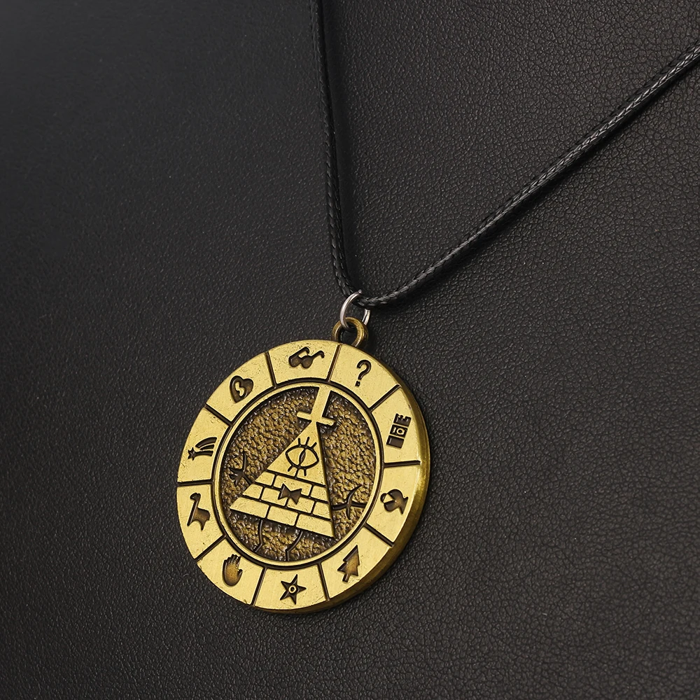 Gravity Bill Time Gem Cabochon Necklace The Town Choker Brown Necklaces Pocket Watch Pendant | Украшения и аксессуары