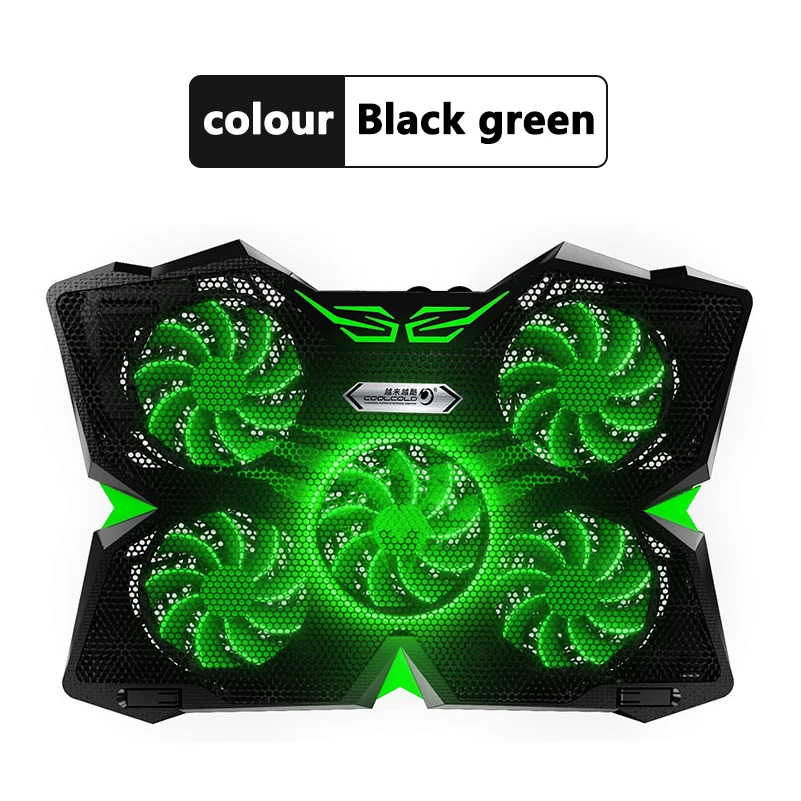 5 Powerful Fans Quiet Laptop Cooler Gaming Cooling Mat Pad Stand Tilt With 2 Usb Ebay 5 Powerful Fans Quiet Laptop Cooler Gaming Cooling Mat Pad Stand Tilt With 2 Usb Ebay