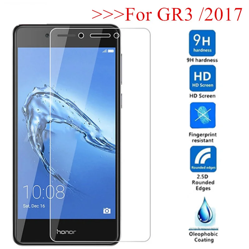 Закаленное стекло GR3 для Huawei TAG L21 GR 3 Защитная пленка экрана на 2017 DIG стеклянная